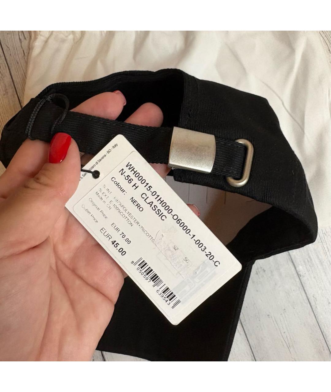 FURLA Черная кепка, фото 3