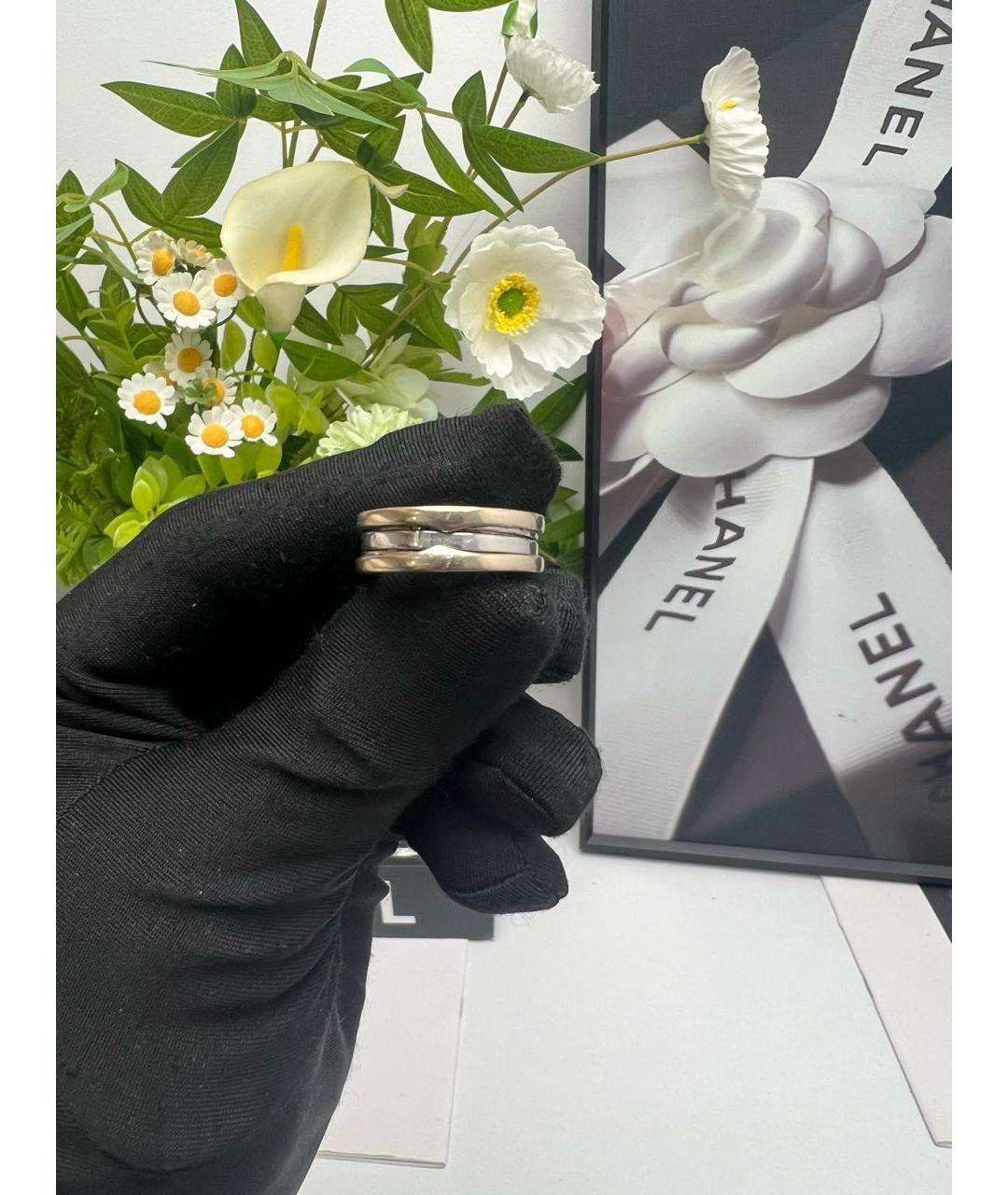 BVLGARI Серебряное кольцо из белого золота, фото 2