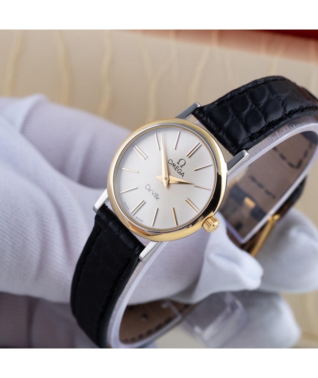 OMEGA Часы из желтого золота, фото 4