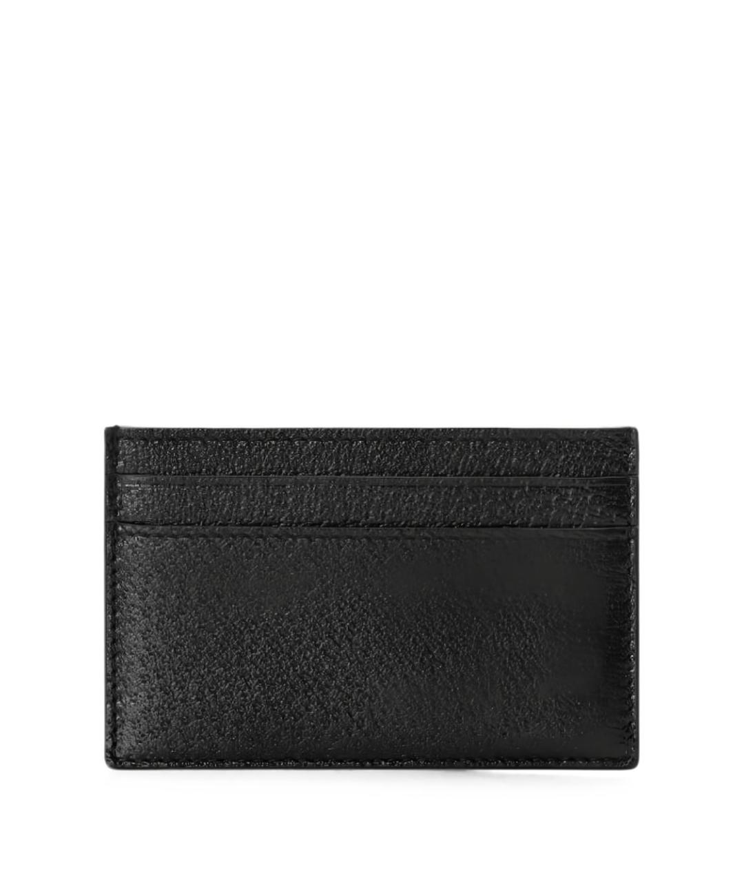 GUCCI Черный кожаный кардхолдер, фото 2