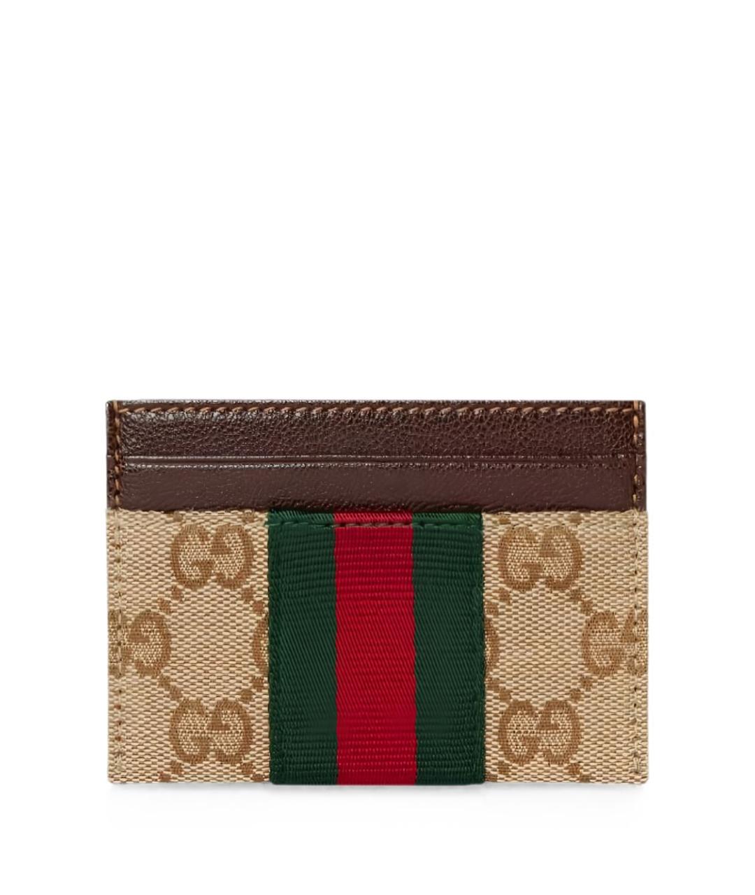 GUCCI Бежевый кардхолдер, фото 1