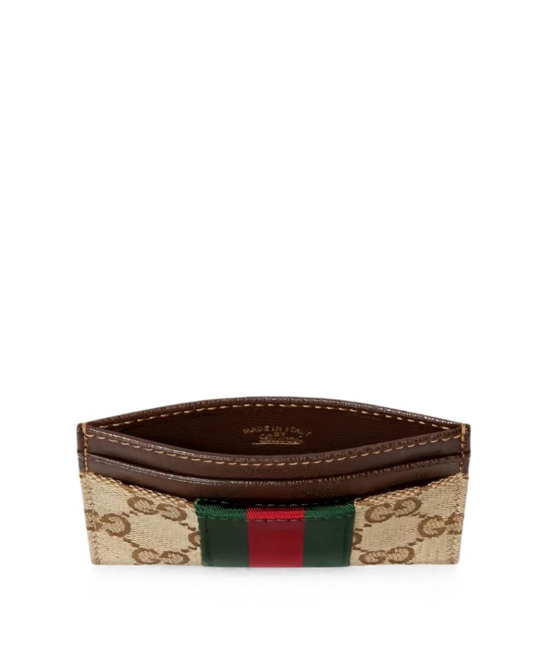 GUCCI Бежевый кардхолдер, фото 2