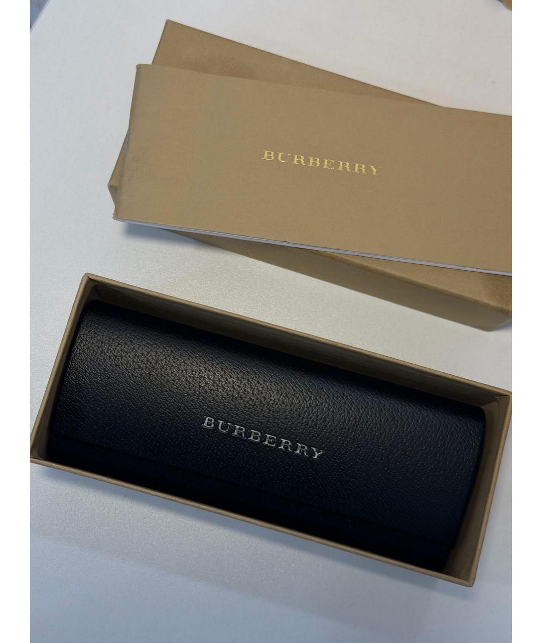 BURBERRY Черные солнцезащитные очки, фото 8