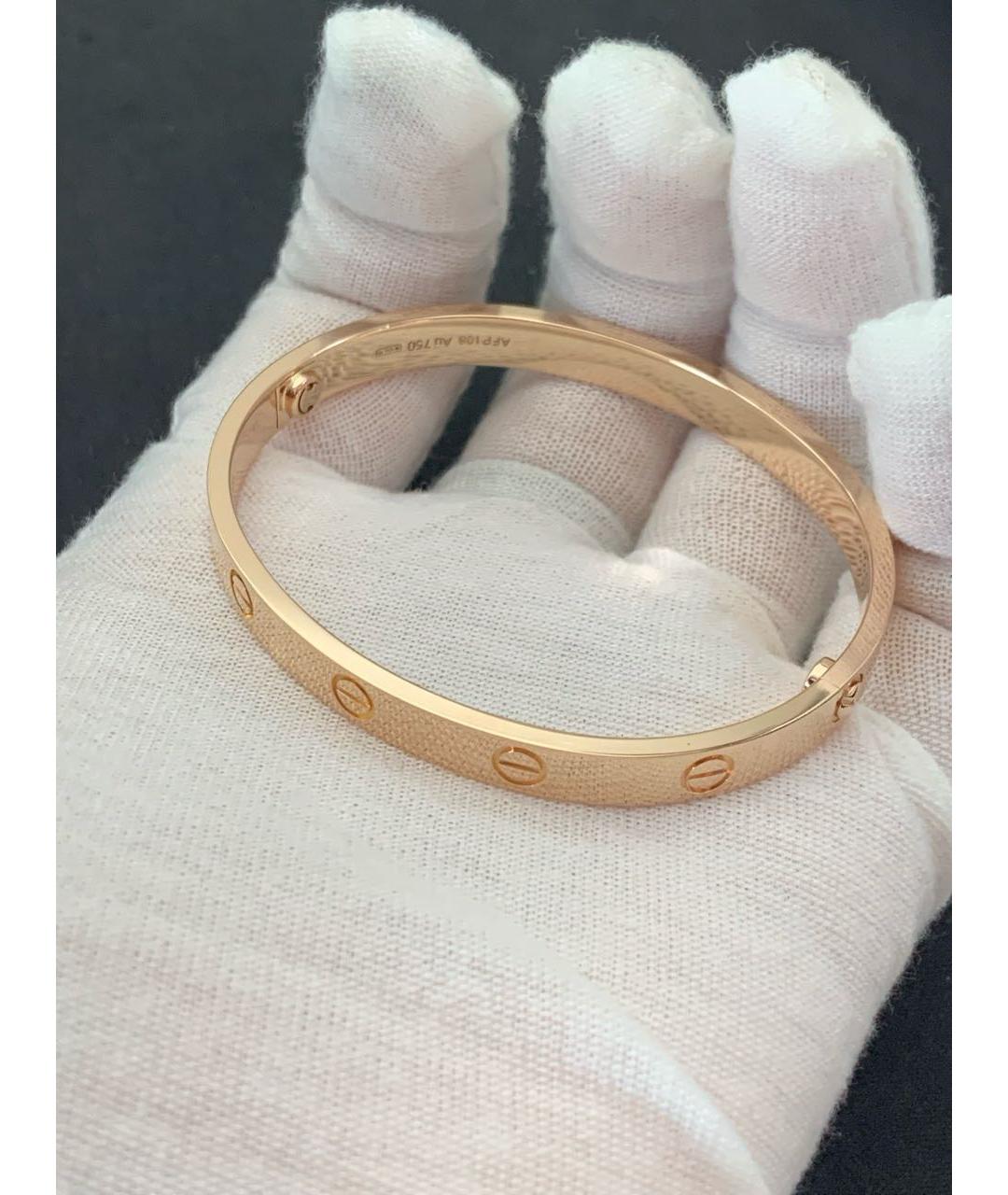 CARTIER Золотой браслет из розового золота, фото 4