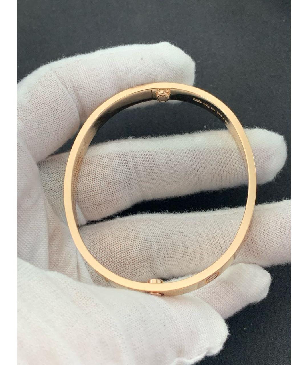 CARTIER Золотой браслет из розового золота, фото 2