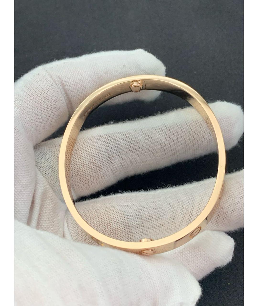 CARTIER Золотой браслет из розового золота, фото 3