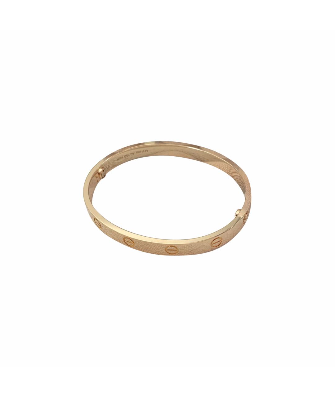 CARTIER Золотой браслет из розового золота, фото 1