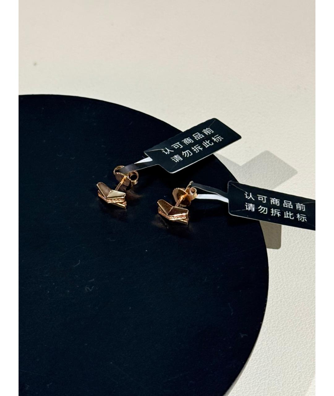 TIFFANY&CO Золотые серьги из розового золота, фото 2
