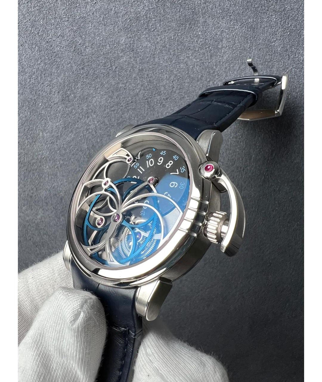 Harry Winston Синие часы из белого золота, фото 3