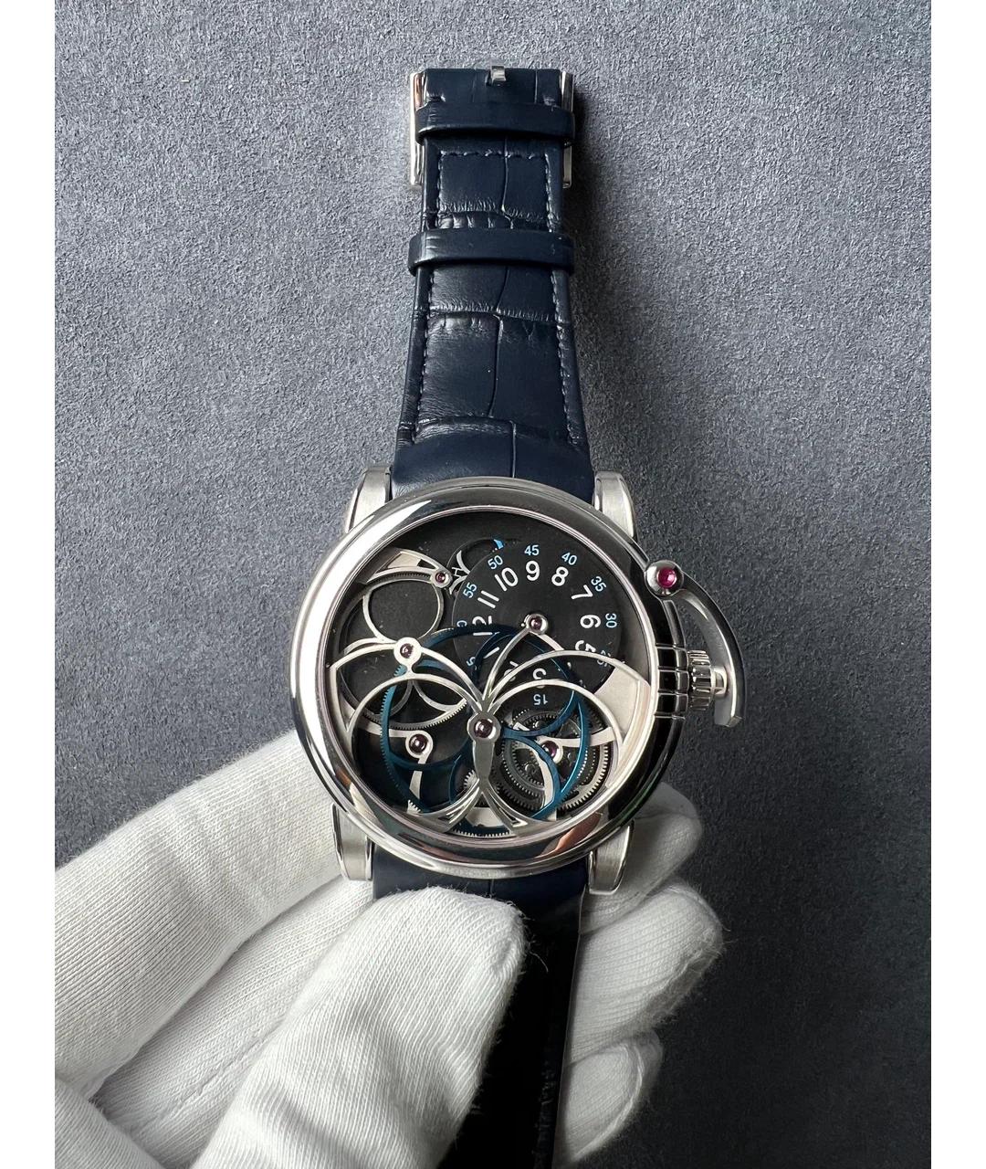 Harry Winston Синие часы из белого золота, фото 2