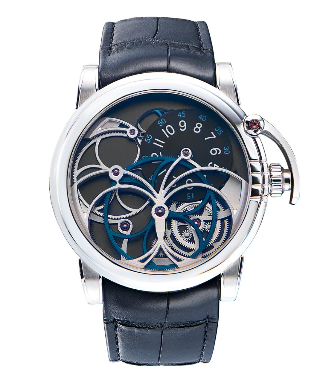 Harry Winston Синие часы из белого золота, фото 1