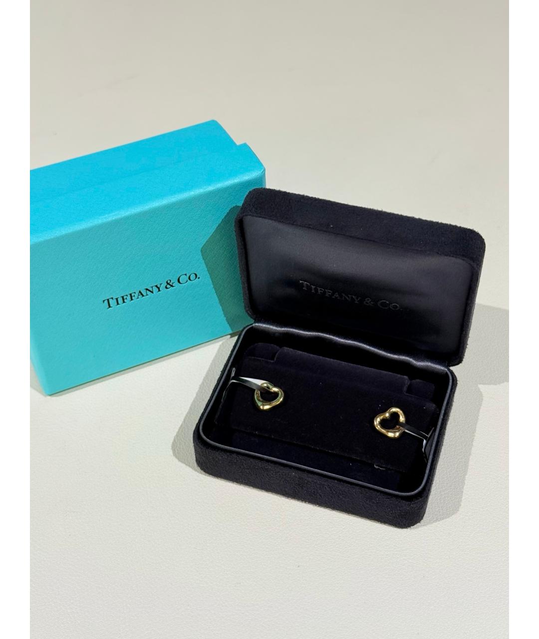 TIFFANY&CO Золотые серьги из желтого золота, фото 2