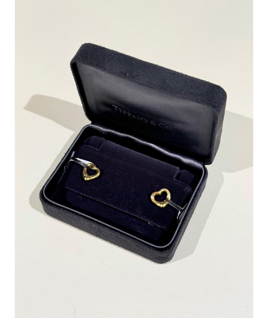 TIFFANY&CO Золотые серьги из желтого золота, фото 4