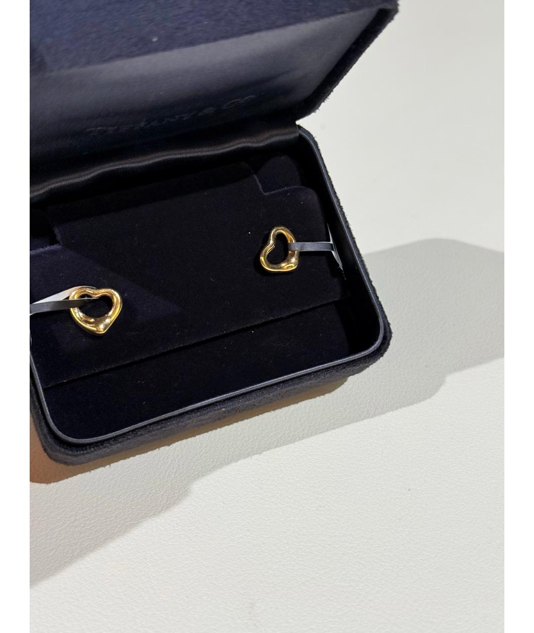 TIFFANY&CO Золотые серьги из желтого золота, фото 3