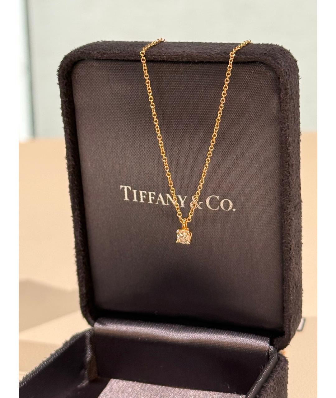 TIFFANY&CO Золотая подвеска из розового золота, фото 4
