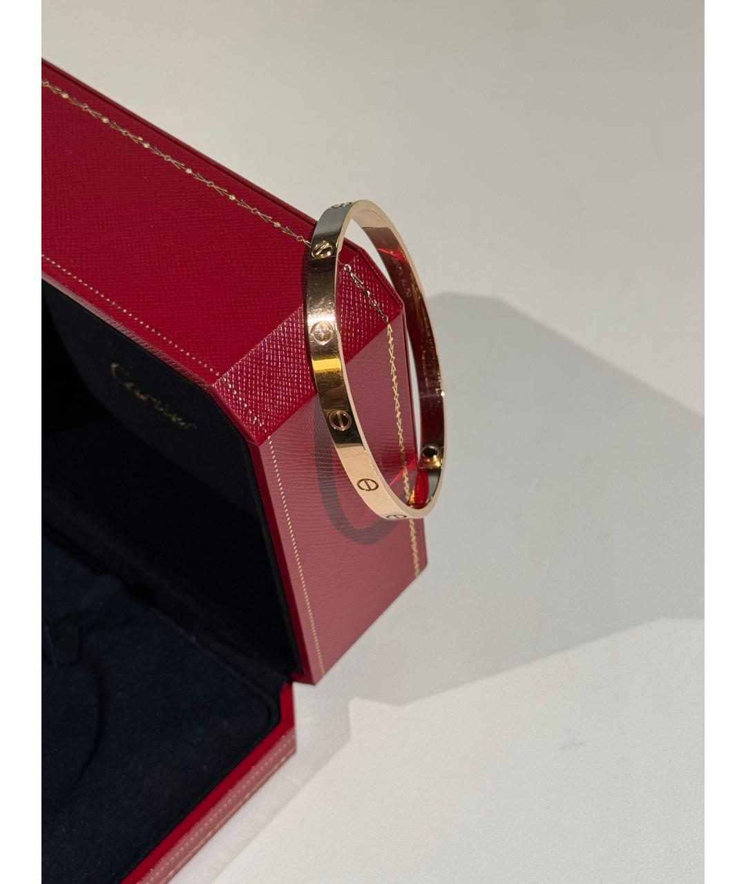 CARTIER Золотой браслет из розового золота, фото 3