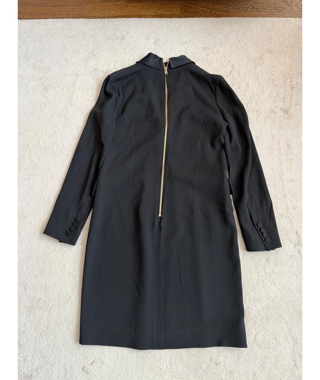 SONIA RYKIEL Черное вискозное платье, фото 2