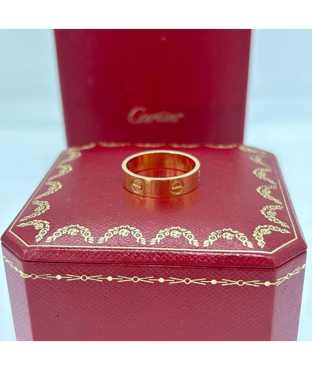CARTIER Золотое кольцо из розового золота, фото 3