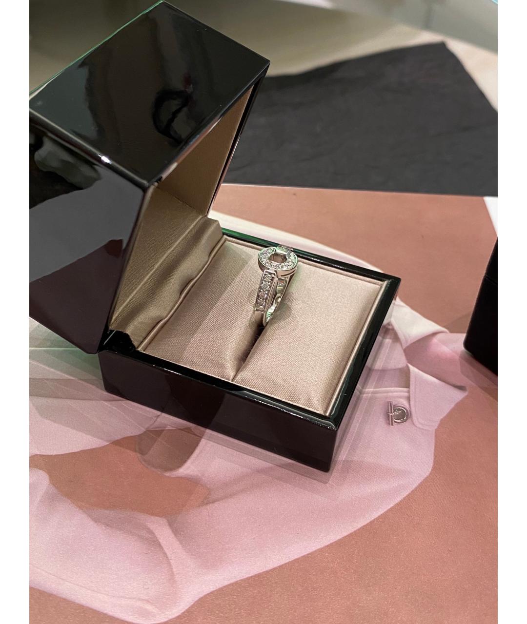 BVLGARI Серебряное кольцо из белого золота, фото 3