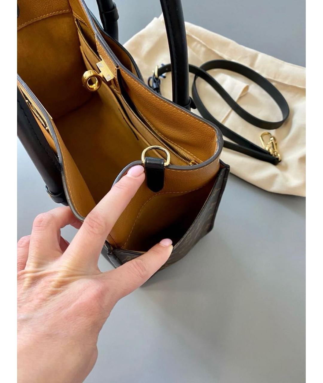 LOUIS VUITTON Черная сумка тоут, фото 5