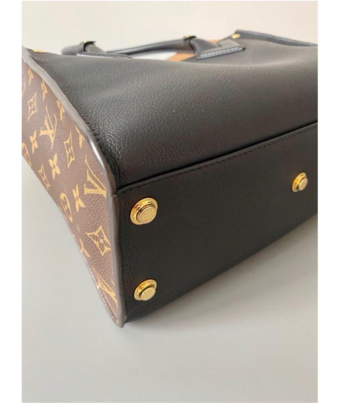 LOUIS VUITTON Черная сумка тоут, фото 8