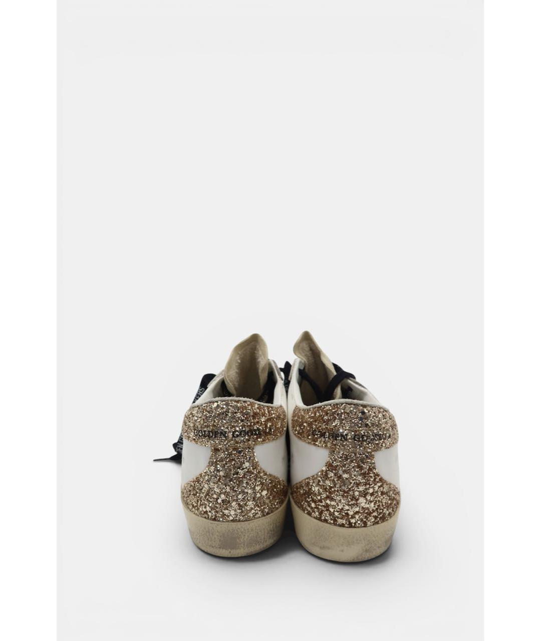 GOLDEN GOOSE DELUXE BRAND Белые кожаные кеды, фото 5