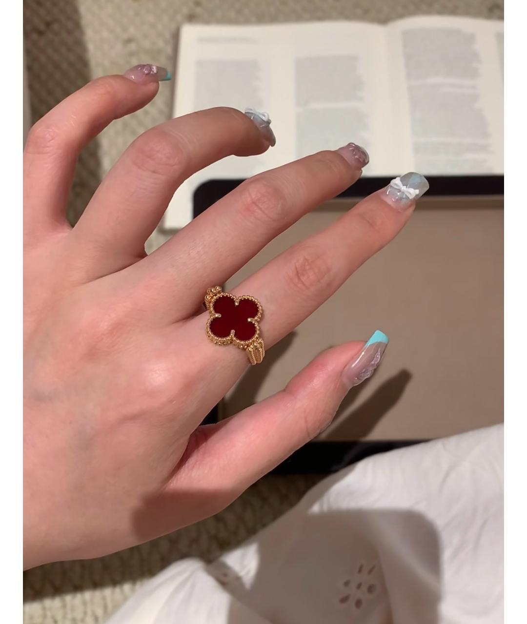 VAN CLEEF & ARPELS Золотое кольцо из розового золота, фото 8