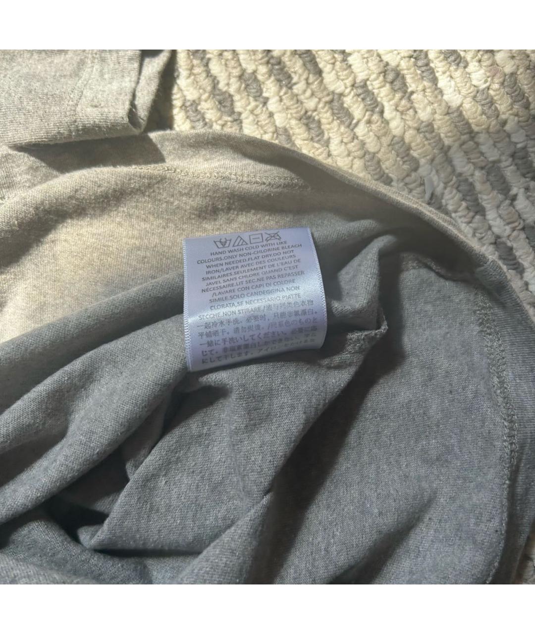 FEAR OF GOD ESSENTIALS Серая хлопковая футболка, фото 7