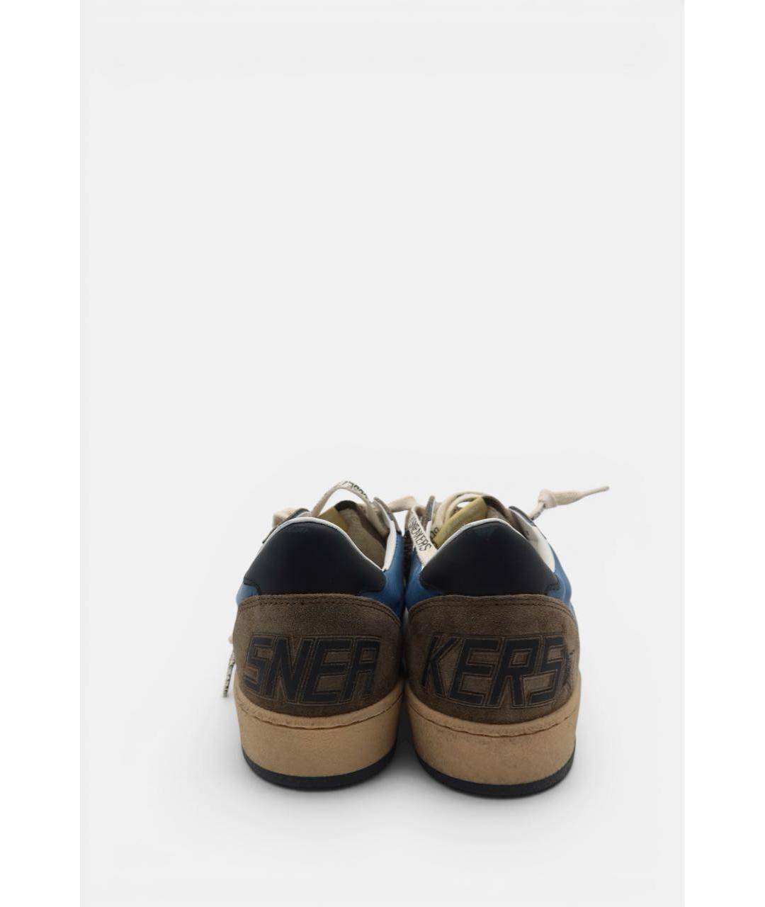 GOLDEN GOOSE DELUXE BRAND Мульти замшевые низкие кроссовки / кеды, фото 5