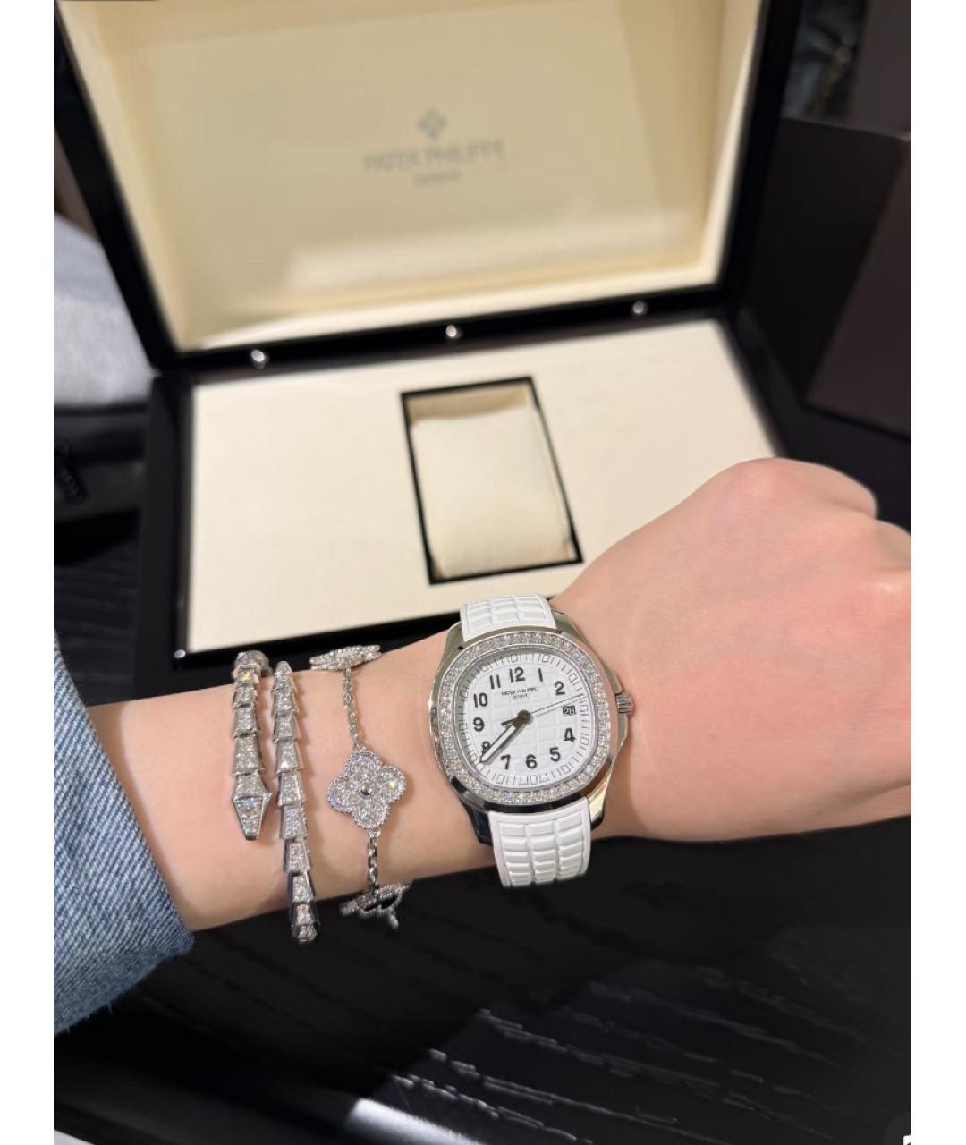 BVLGARI Серебряный браслет из белого золота, фото 7