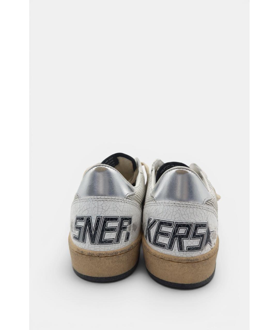 GOLDEN GOOSE DELUXE BRAND Серые замшевые низкие кроссовки / кеды, фото 4