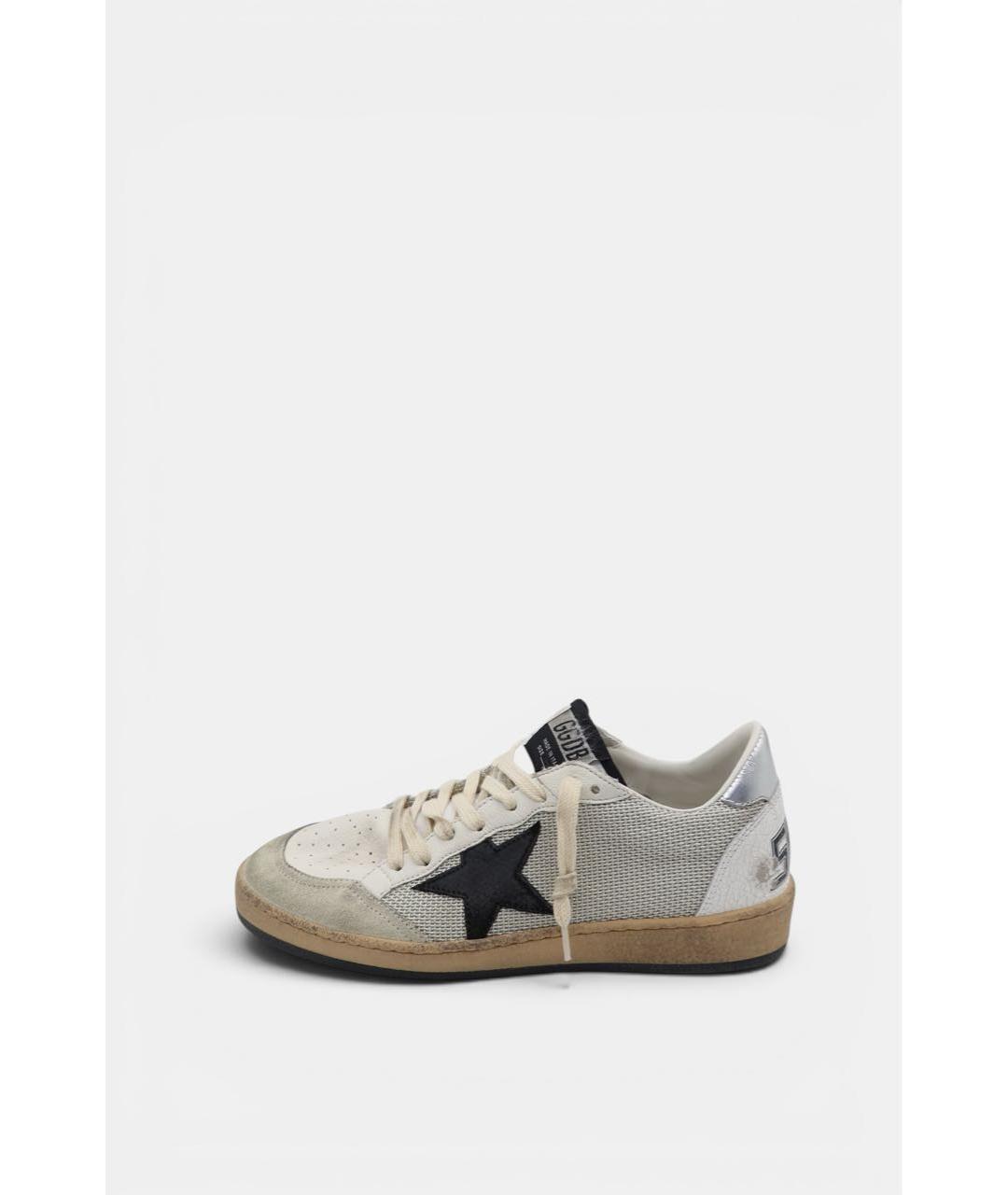 GOLDEN GOOSE DELUXE BRAND Серые замшевые низкие кроссовки / кеды, фото 7
