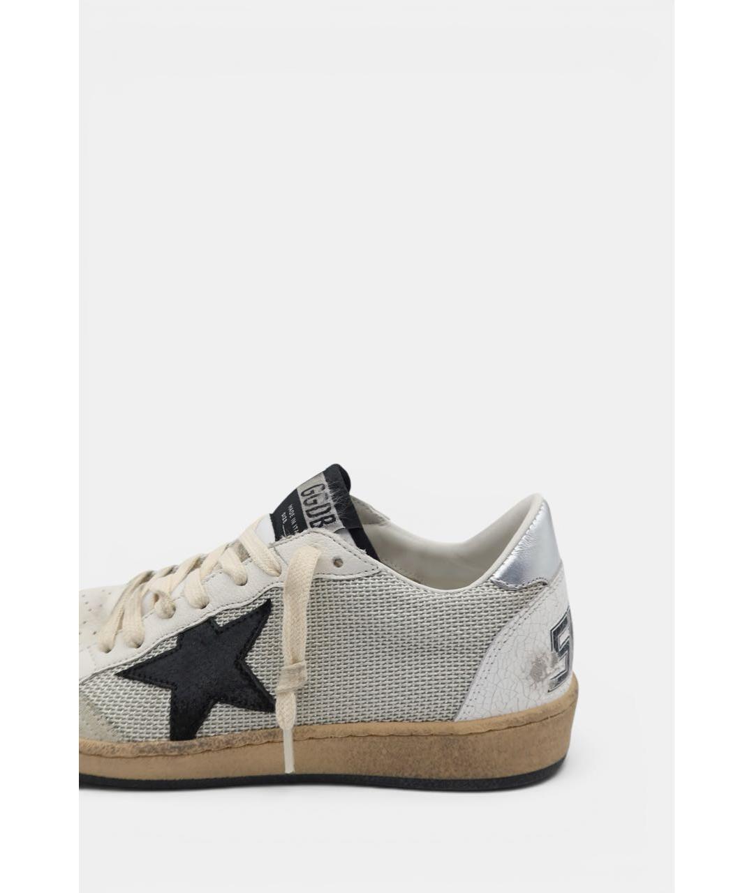GOLDEN GOOSE DELUXE BRAND Серые замшевые низкие кроссовки / кеды, фото 3