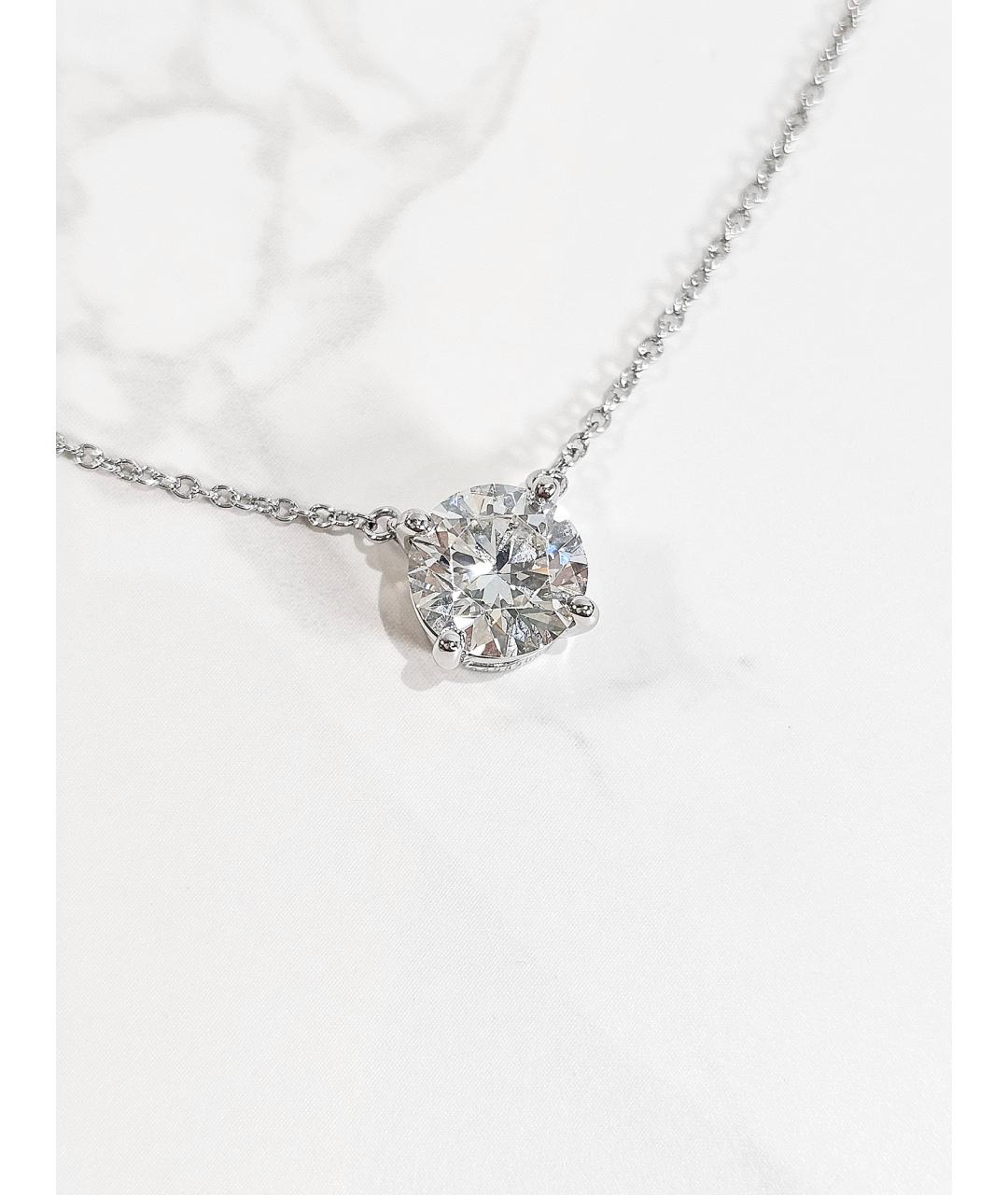 TIFFANY&CO Серебряная платиновая подвеска, фото 3