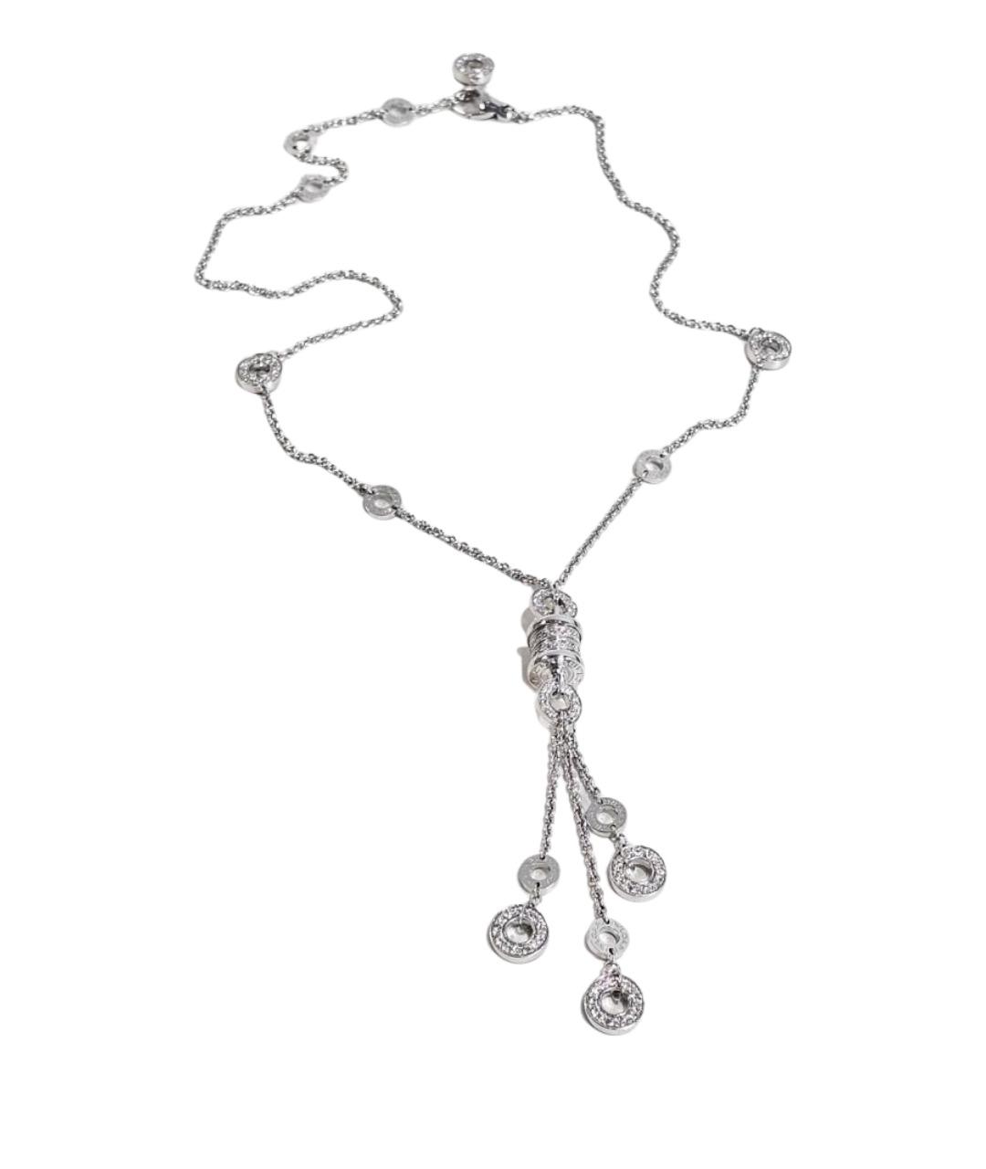 BVLGARI Серебряная подвеска из белого золота, фото 1