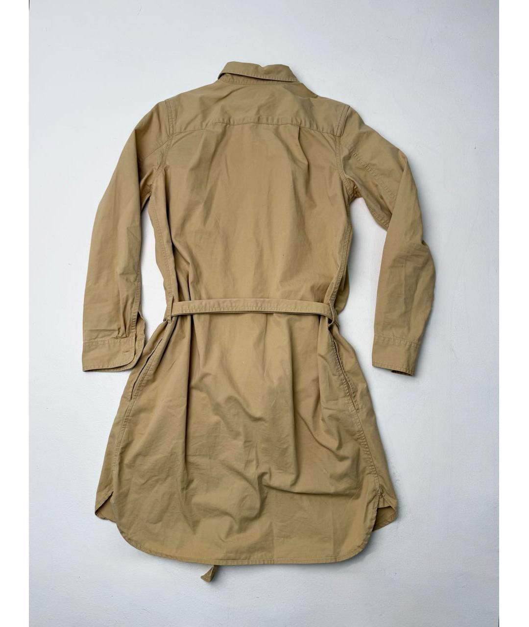 POLO RALPH LAUREN Бежевая хлопковая рубашка, фото 2