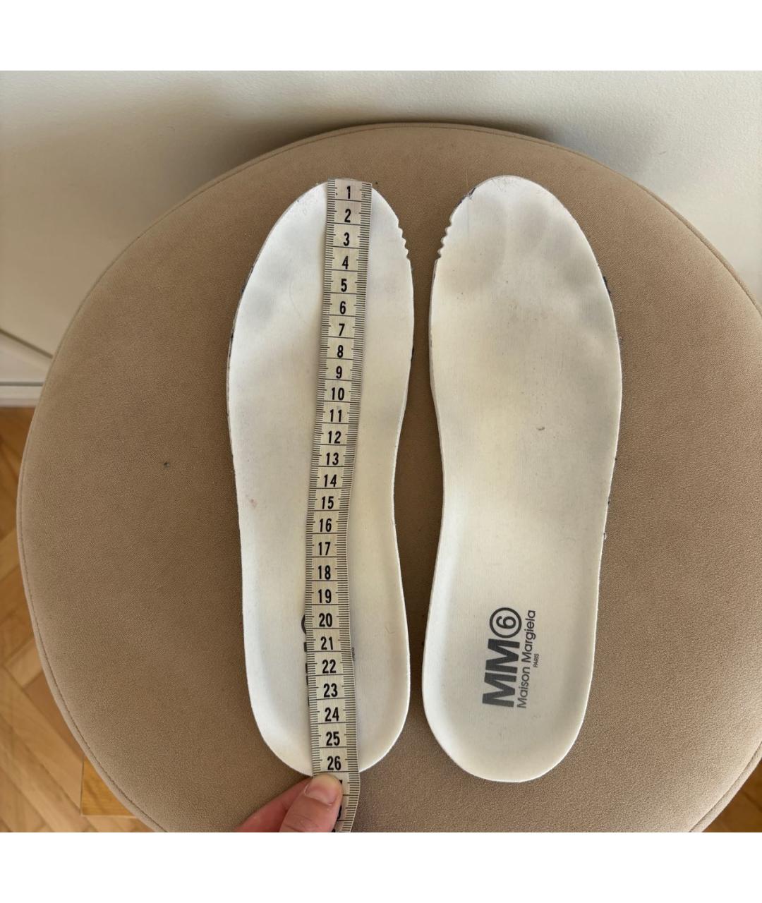 MM6 MAISON MARGIELA Антрацитовые кроссовки, фото 5
