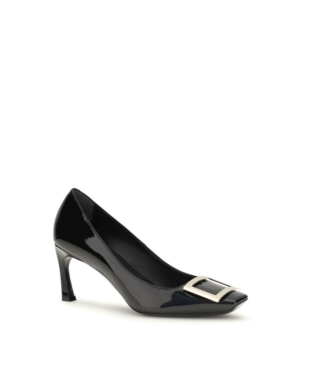 ROGER VIVIER Черные туфли из лакированной кожи, фото 2