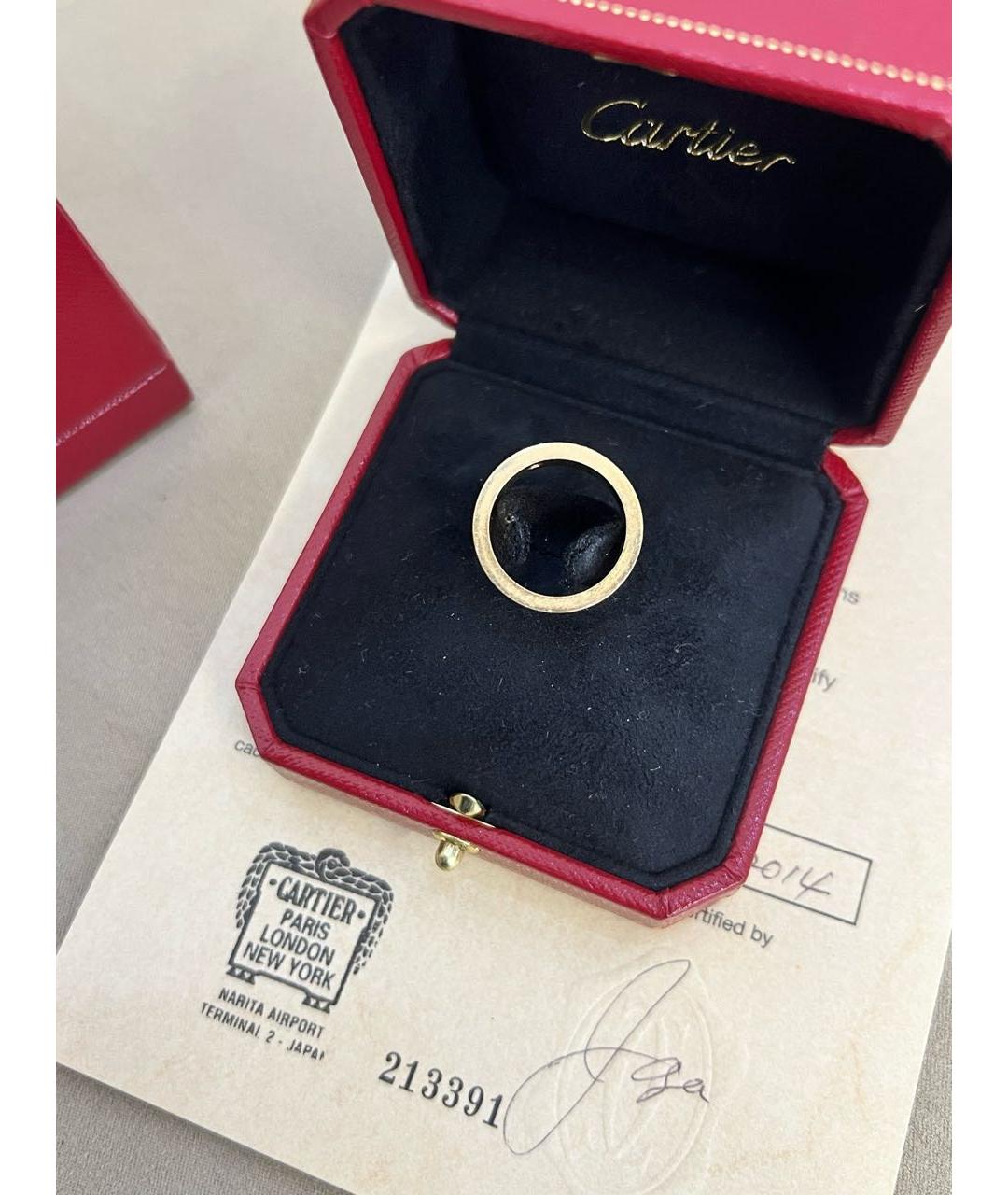 CARTIER Золотое кольцо из розового золота, фото 5