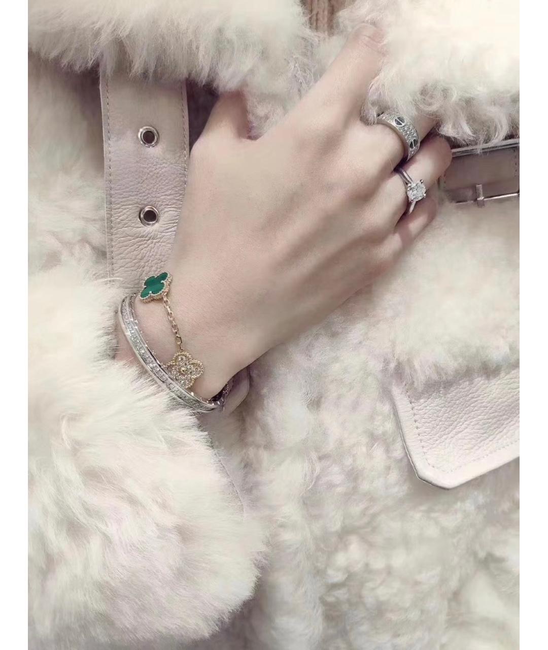 BVLGARI Серебряный браслет из белого золота, фото 7