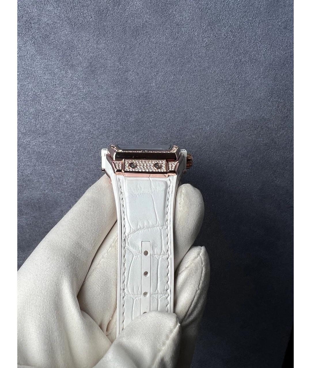 HUBLOT Белые часы из розового золота, фото 5