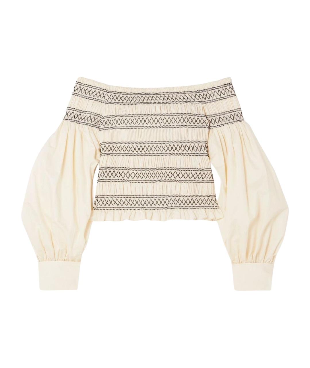MAX MARA Белая блузы, фото 1