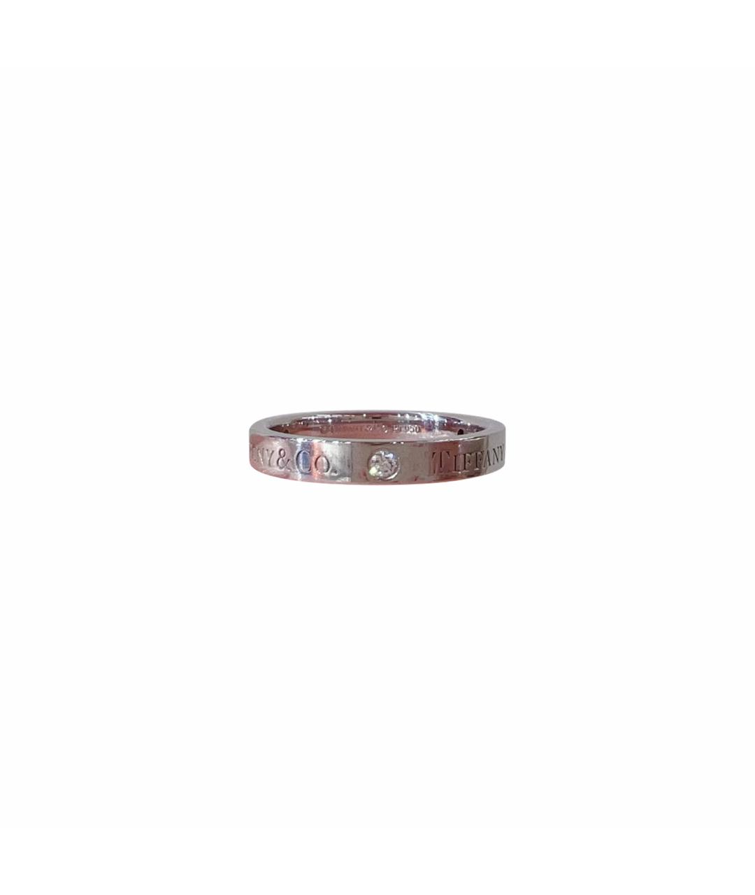 TIFFANY&CO Серебряное платиновое кольцо, фото 1