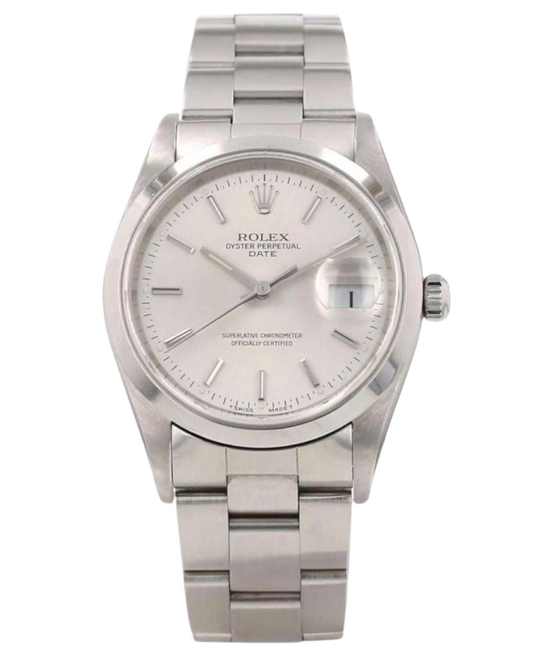 ROLEX Серебряные часы, фото 1