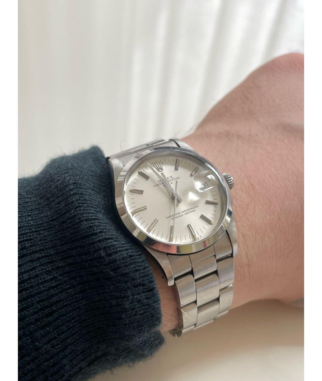 ROLEX Серебряные часы, фото 3
