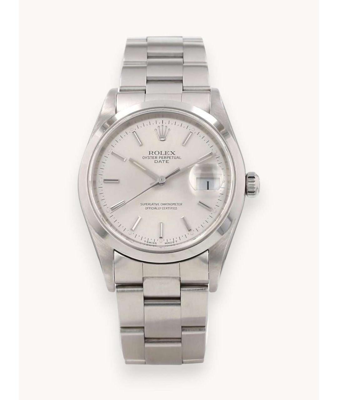 ROLEX Серебряные часы, фото 5