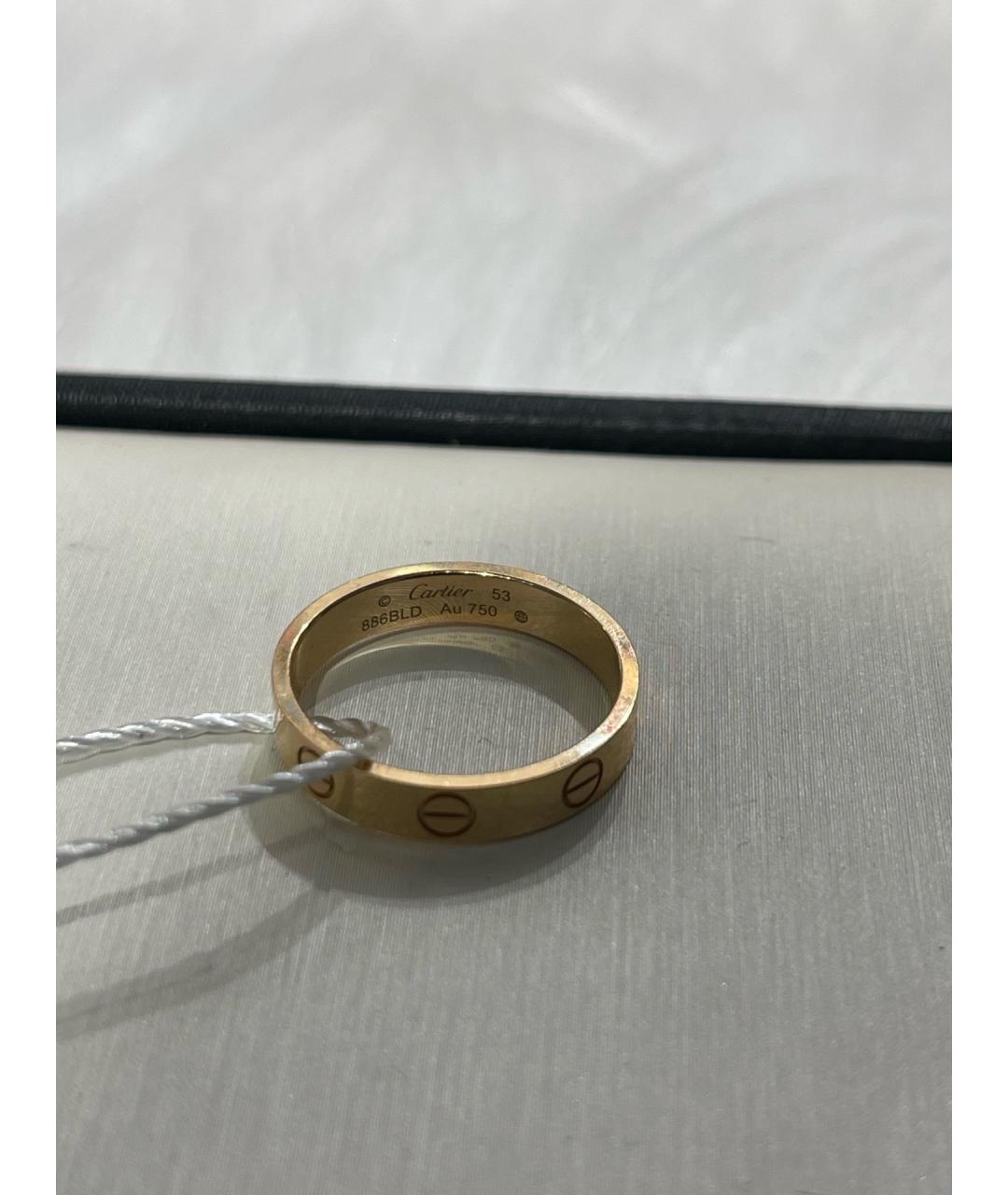 CARTIER Золотое кольцо из розового золота, фото 3