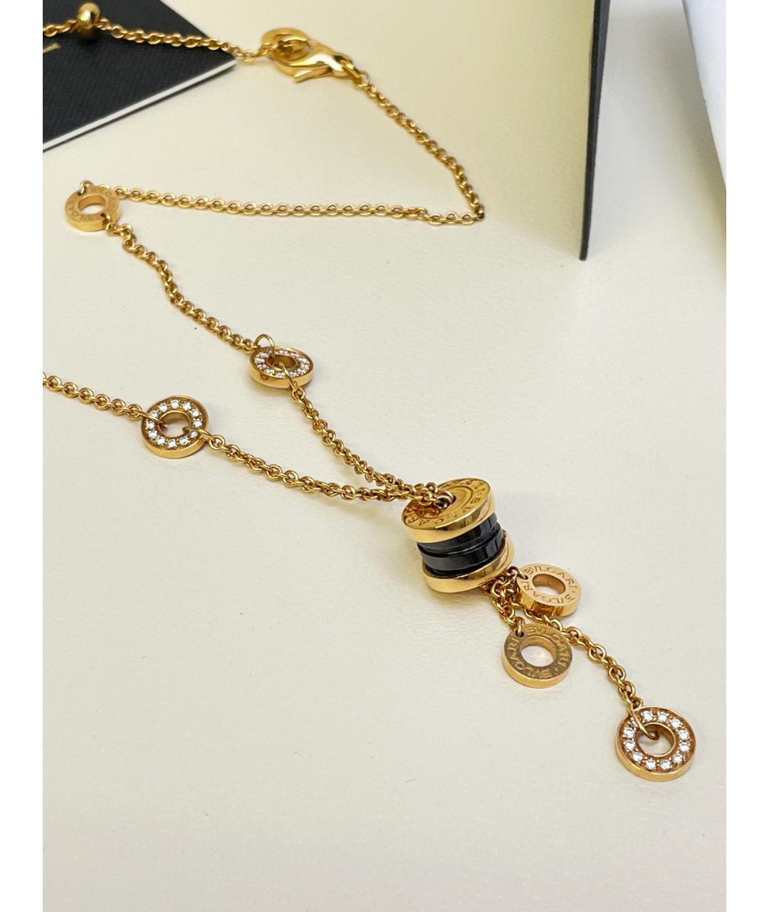 BVLGARI Золотая подвеска из розового золота, фото 2
