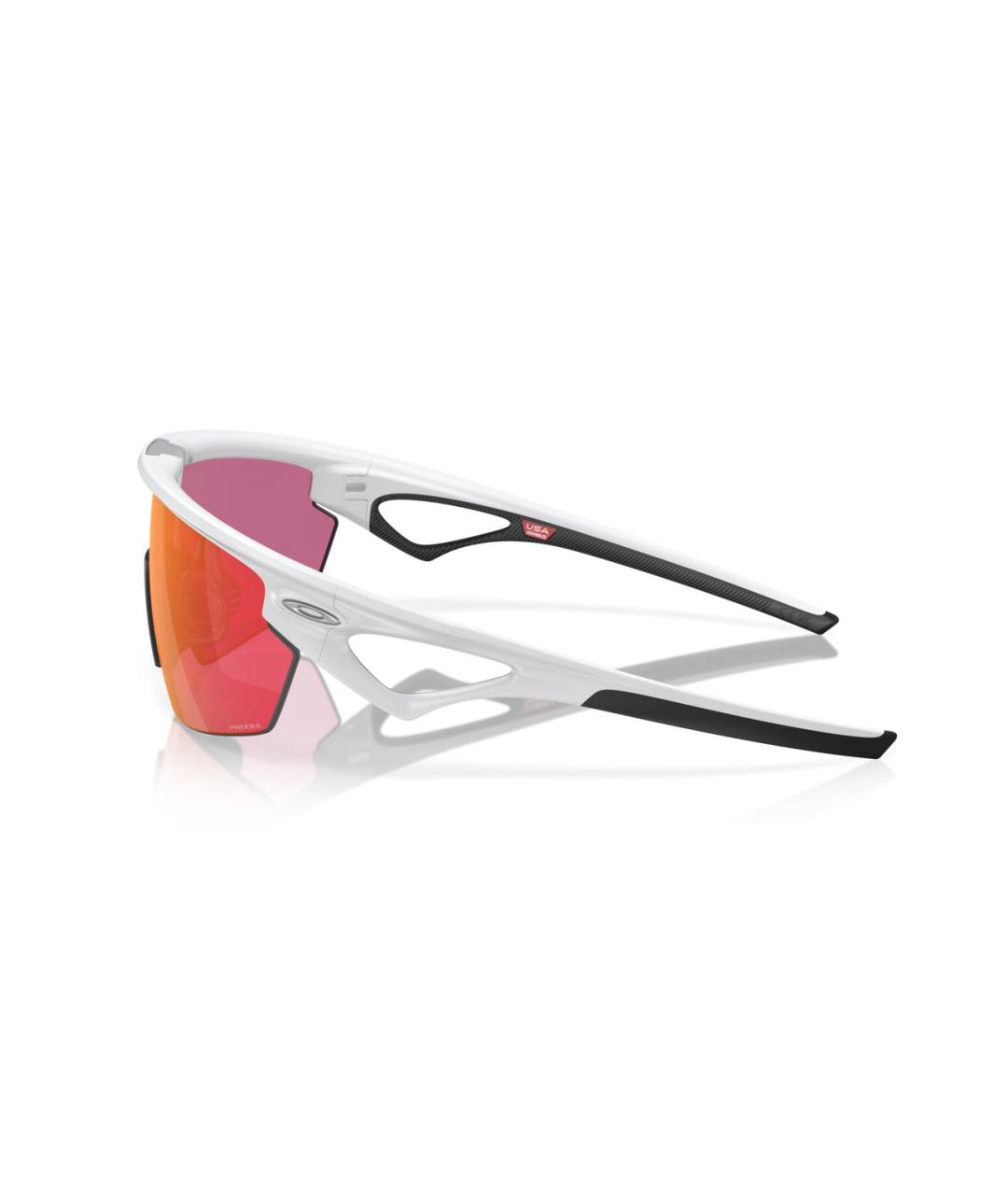 OAKLEY Белые пластиковые солнцезащитные очки, фото 2