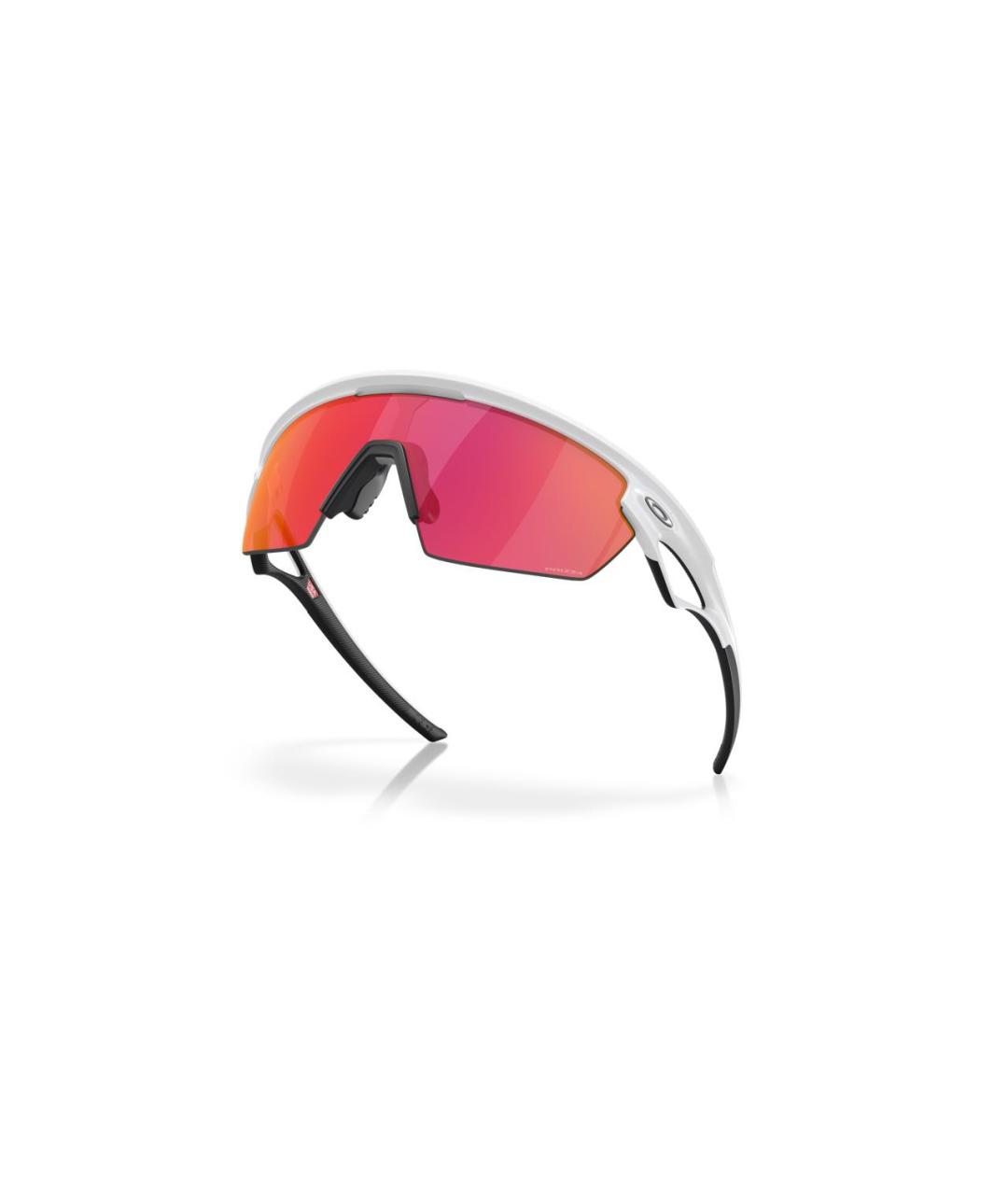 OAKLEY Белые пластиковые солнцезащитные очки, фото 3